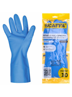 Перчатки нитриловые SCAFFA 