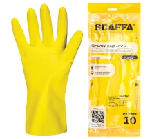 Перчатки латексные SCAFFA 