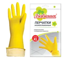 Перчатки МНОГОРАЗОВЫЕ латексные ЛЮБАША 
