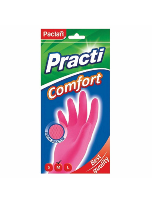 Перчатки МНОГОРАЗОВЫЕ латексные PACLAN 
