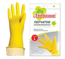Перчатки МНОГОРАЗОВЫЕ латексные ЛЮБАША 