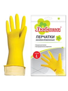 Перчатки МНОГОРАЗОВЫЕ латексные ЛЮБАША 