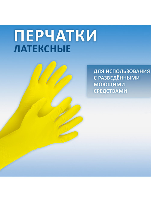 Перчатки МНОГОРАЗОВЫЕ резиновые AZUR 