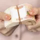 Резинки банковские универсальные диаметром 60 мм, BRAUBERG 10 кг, натуральный цвет, натуральный каучук, 440100