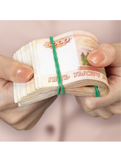 Резинки банковские универсальные диаметром 60 мм, BRAUBERG 1000 г, зеленые, натуральный каучук, 440103