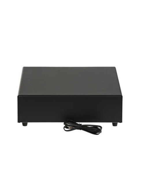 Ящик денежный электромеханический АТОЛ CD-330-B (ККМ Атол), 330х380х90 мм, черный, 38709