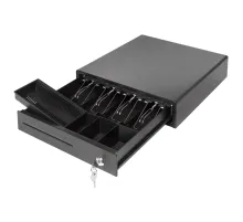 Ящик денежный механический PAYTOR HT-335P, 335х368х80 мм, без подключения ККМ, черный, 232410