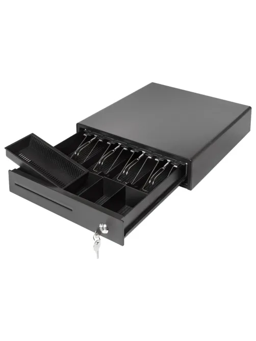Ящик денежный механический PAYTOR HT-335P, 335х368х80 мм, без подключения ККМ, черный, 232410