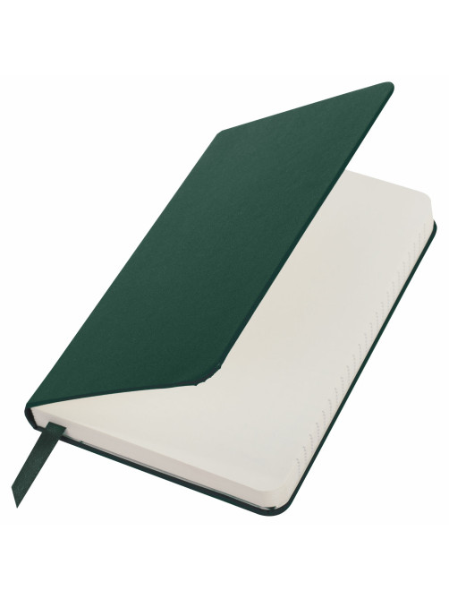 Блокнот МАЛЫЙ ФОРМАТ (93х140 мм) А6, BRAUBERG ULTRA, балакрон, 80 г/м2, 96 л., клетка, темно-зеленый, 113055