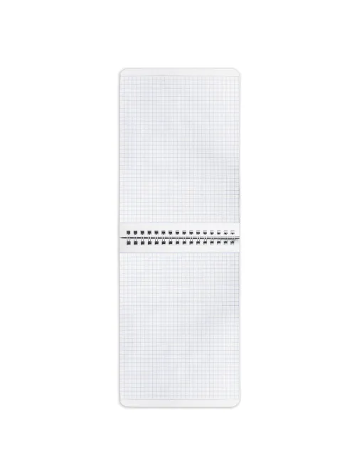 Блокнот А5 (146х206 мм), 60 л., гребень, картон, клетка, BRAUBERG, 