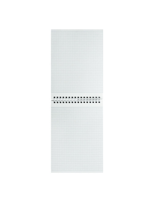 Блокнот А5, 146х205 мм, 60 л., гребень, картон, клетка, ЮНЛАНДИЯ, 