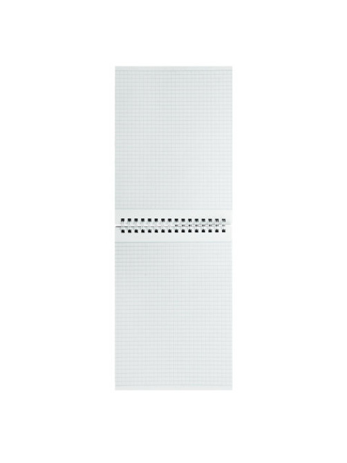 Блокнот А5, 146х205 мм, 60 л., гребень, картон, клетка, ЮНЛАНДИЯ, 