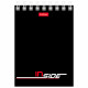 Блокнот МАЛЫЙ ФОРМАТ А7 75х105 мм, 40 л., гребень, картон, клетка, HATBER, 