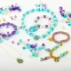 Набор для создания бижутерии и украшений BEADS SET РУСАЛКИ, 188 элементов, BRAUBERG KIDS, 664700