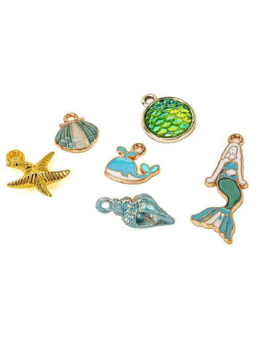 Набор для создания бижутерии и украшений BEADS SET РУСАЛКИ, 188 элементов, BRAUBERG KIDS, 664700