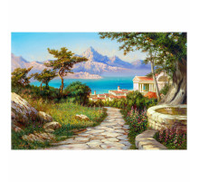 Картина по номерам 40x50 см, ОСТРОВ СОКРОВИЩ 