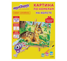 Картина по номерам 15х20 см, ЮНЛАНДИЯ 