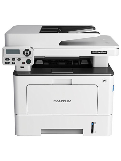 МФУ лазерное PANTUM BM5100ADW, А4, 40 стр./мин., 100 000 стр./мес., ДУПЛЕКС, АПД, сетевая карта, Wi-Fi