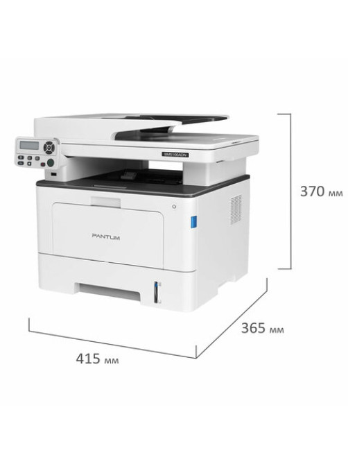 МФУ лазерное PANTUM BM5100ADN, А4, 40 стр./мин., 100 000 стр./мес., ДУПЛЕКС, АПД, сетевая карта