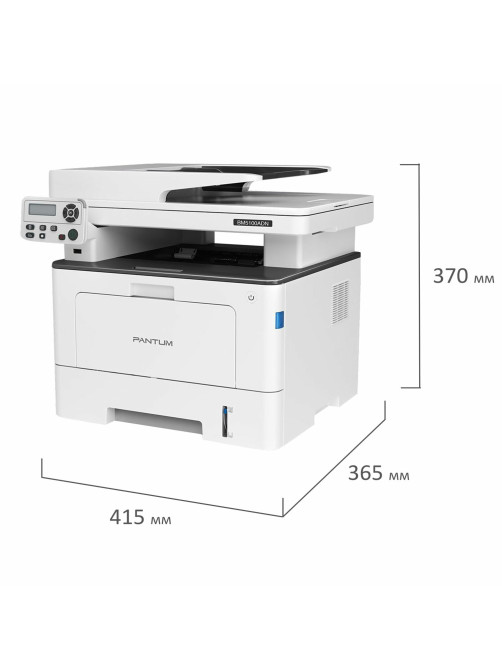 МФУ лазерное PANTUM BM5100ADN, А4, 40 стр./мин., 100 000 стр./мес., ДУПЛЕКС, АПД, сетевая карта