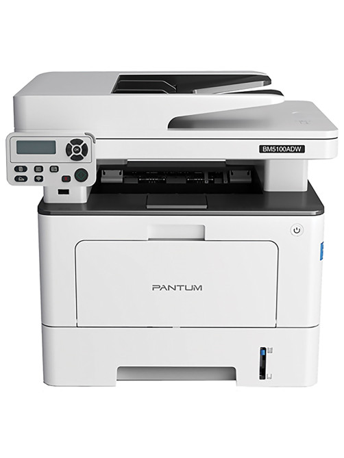 МФУ лазерное PANTUM BM5100ADW, А4, 40 стр./мин., 100 000 стр./мес., ДУПЛЕКС, АПД, сетевая карта, Wi-Fi