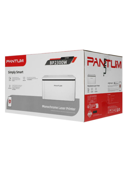 Принтер лазерный PANTUM BP2300W, А4, 22 стр./мин., 15000 стр./мес., Wi-Fi