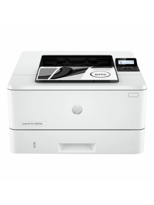 Принтер лазерный HP LaserJet Pro 4003dw, А4, 40 стр./мин., 80000 стр./мес., ДУПЛЕКС, Wi-Fi, сетевая карта, 2Z610A