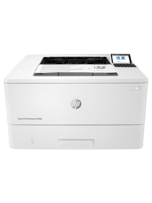 Принтер лазерный HP LaserJet Enterprise M406dn А4, 38 стр./мин., 100 000 стр./мес., ДУПЛЕКС, сетевая карта, 3PZ15A