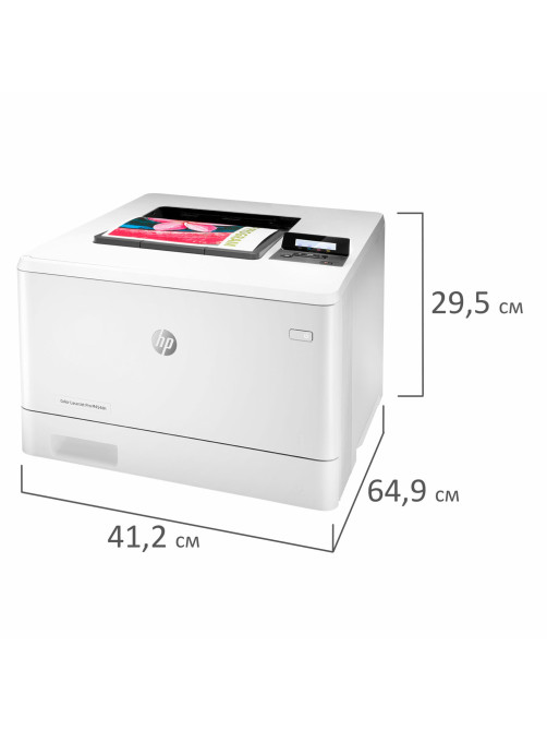 Принтер лазерный ЦВЕТНОЙ HP Color LaserJet Pro M454dn А4, 27 стр./мин., 50000 стр./мес., ДУПЛЕКС, сетевая карта, W1Y44A