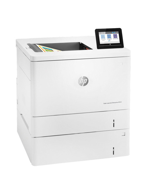 Принтер лазерный ЦВЕТНОЙ HP Color LaserJet M555x, А4, 38 стр./мин., 80000 стр./мес., ДУПЛЕКС, Wi-Fi, сетевая карта, 7ZU79A