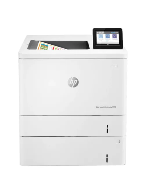Принтер лазерный ЦВЕТНОЙ HP Color LaserJet M555x, А4, 38 стр./мин., 80000 стр./мес., ДУПЛЕКС, Wi-Fi, сетевая карта, 7ZU79A