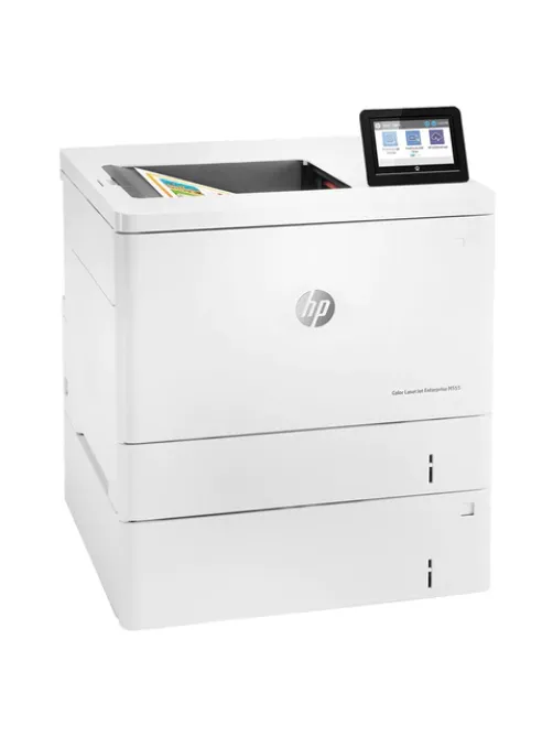 Принтер лазерный ЦВЕТНОЙ HP Color LaserJet M555x, А4, 38 стр./мин., 80000 стр./мес., ДУПЛЕКС, Wi-Fi, сетевая карта, 7ZU79A