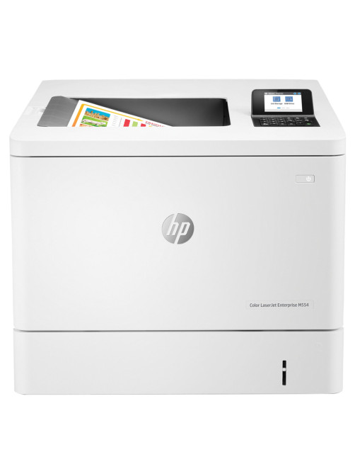 Принтер лазерный ЦВЕТНОЙ HP Color LJ Enterprise M554dn, А4, 33 стр./мин., 80000 стр./мес., ДУПЛЕКС, сетевая карта, 7ZU81A