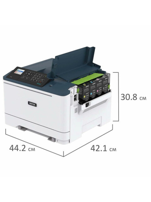Принтер лазерный ЦВЕТНОЙ XEROX C310, А4, 33 стр./мин., 80000 стр./мес, ДУПЛЕКС, Wi-Fi, сетевая карта, C310V_DNI