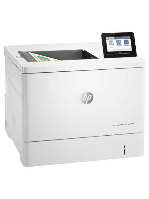 Принтер лазерный ЦВЕТНОЙ HP Color LJ Enterprise M555dn, А4, 38 стр./мин., 80000 стр./мес., ДУПЛЕКС, сетевая карта, 7ZU78A