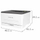 Принтер лазерный ЦВЕТНОЙ PANTUM CP1100DW, А4, 18 стр./мин., 30000 стр./мес, ДУПЛЕКС, Wi-Fi, сетевая карта