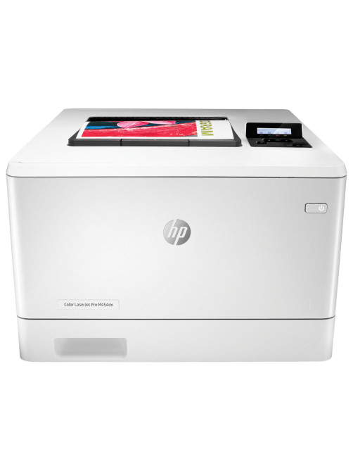 Принтер лазерный ЦВЕТНОЙ HP Color LaserJet Pro M454dn А4, 27 стр./мин., 50000 стр./мес., ДУПЛЕКС, сетевая карта, W1Y44A