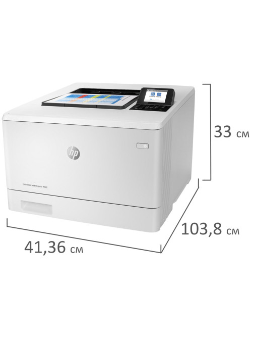 Принтер лазерный ЦВЕТНОЙ HP Color LJ Enterprise M455dn А4, 27 стр./мин., 55000 стр./мес., ДУПЛЕКС, ДАПД, сетевая карта, 3PZ95A