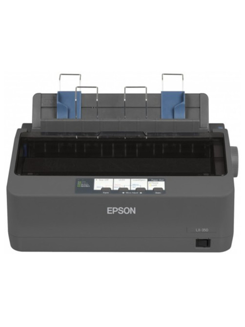 Принтер матричный EPSON LX-350 (9 игольный), А4, 347 знаков/сек, 4 млн/символов, USB, LPT, COM, C11CC24031