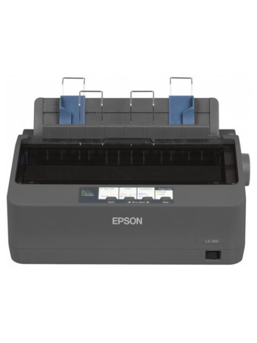 Принтер матричный EPSON LX-350 (9 игольный), А4, 347 знаков/сек, 4 млн/символов, USB, LPT, COM, C11CC24031