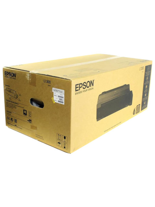 Принтер струйный EPSON L1300 А3, 30 стр./мин, 5760x1440, СНПЧ, C11CD81402