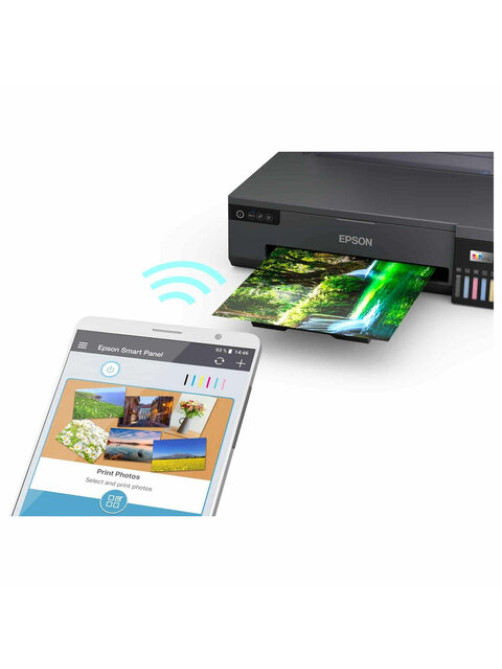 Принтер струйный EPSON L18050 А3+, 22 стр./мин, 5760x1440, печать на CD/DVD, Wi-Fi, СНПЧ, C11CK38403