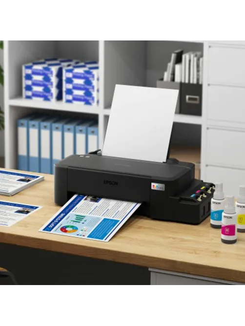 Принтер струйный EPSON L121, А4, 9 стр./мин (ч/б), 4,8 стр./мин (цв.), 720x720, СНПЧ, C11CD76414