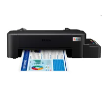 Принтер струйный EPSON L121, А4, 9 стр./мин (ч/б), 4,8 стр./мин (цв.), 720x720, СНПЧ, C11CD76414