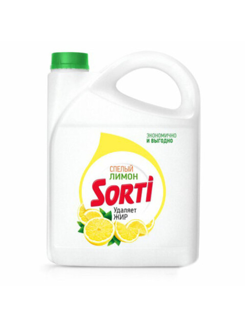 Средство для мытья посуды 4,8 кг, SORTI 
