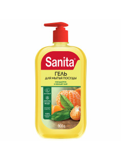 Гель для мытья посуды 900 г, SANITA 