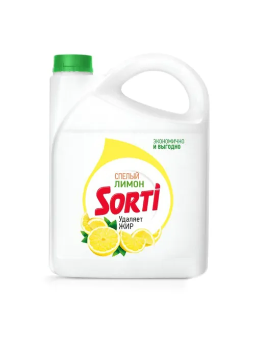 Средство для мытья посуды 4,8 кг, SORTI 