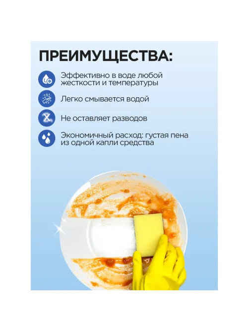 Средство для мытья посуды 5 л, ЗОЛУШКА 