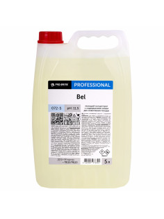 Средство для мытья посуды, 5 л, PRO-BRITE BEL, с хлором, отбеливание, концентрат, 072-5