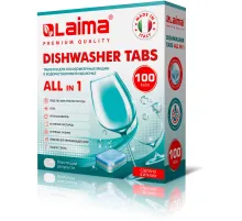 Таблетки для посудомоечных машин 100 шт. LAIMA PREMIUM QUALITY 